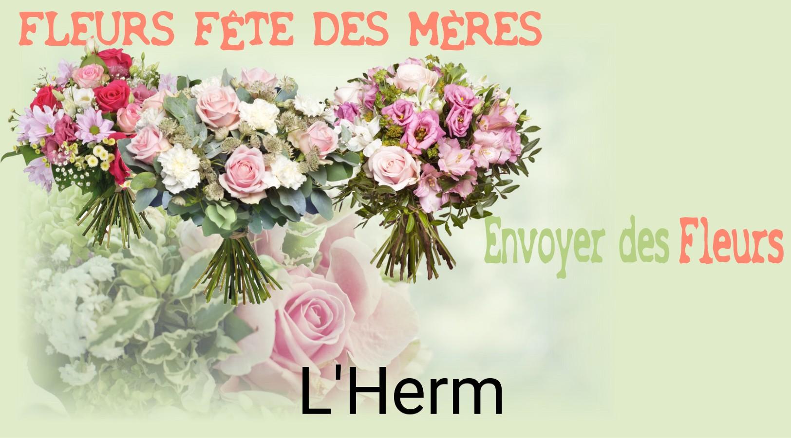 Bouquet de Fête des Mères livré à L'Herm